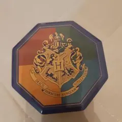 Harry Potter ホグワーツ紋章 八角形缶ケース 空缶　☆美品☆