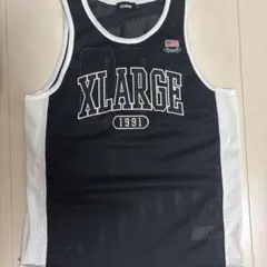 XLARGE メッシュ タンクトップ 91 ブラック XLのサムネイル