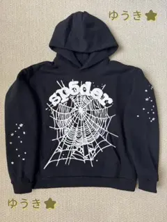 spider OG WEB HOODIE ブラックパーカー