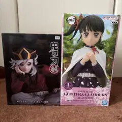 童磨 栗花落カナヲ フィギュア ぬーどるストッパーフィギュア