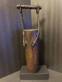 44.5cm 備前焼　生け花花器 花瓶 高さのサムネイル