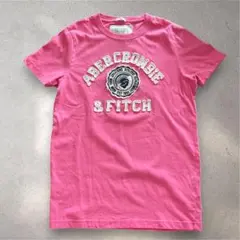 Abercrombie&Fitch 綿100% ピンク Tシャツ 半袖 未使用品のサムネイル