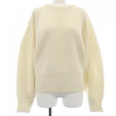 【AEWEN MANTOPH】 ウールカシミヤセーター　レディース　ホワイト