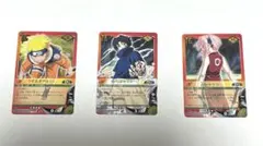 ◇2002年初期NARUTOカードうずまきナルトうちはサスケ春野サクラ3枚セット ◇2002年初期NARUTOカードうずまきナルトうちはサスケ春野サクラ3枚