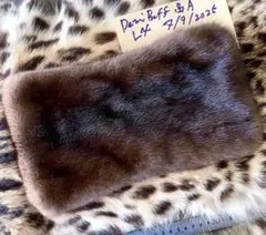 デミバフミンク　ハンドルカバー／自然色LＸサイズ品番Ａ／GAKE日本製❣️