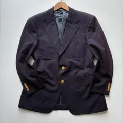 美品 90s ポロラルフローレン 金ボタン ダブル 紺 ブレザー 三角タグ