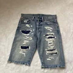 denim&supply ralph lauren ダメージ加工　ショートパンツのサムネイル