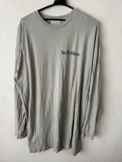 Aries No Problemo グレー 長袖Tシャツのサムネイル