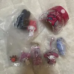 マイメロディ ストラップ フィギュアセット