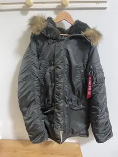 Alpha Industries N-3B ブラック ダークグレー アルファ