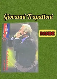 パニーニ トラパットーニ W杯 soccer【レア】 ITALY PANINI