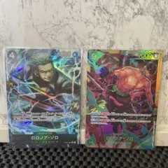 ワンピースカード　ロロノア・ゾロ　Rパラレル シークレット　美品