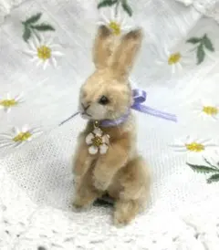 うさぎ　モールアート　ドール　ラビット