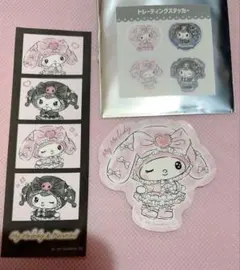 マイメロディ　ガーリッシュフーディ　ステッカー