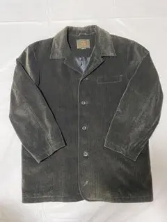 VINTAGE CLUB コーデュロイジャケット Lテーラード　オリーブ