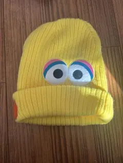 セサミストリートの帽子ニット