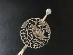 芙蓉 ススキ 金工細工 かんざし アンティーク 彫金 - メルカリ