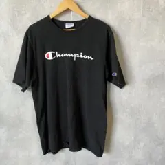 Champion チャンピオン ロゴ Tシャツ ブラック XLのサムネイル