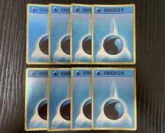 ポケモンカードclassic 水エネルギー　8枚　ポケモンカード