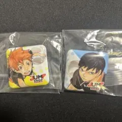 ハイキュー!! ジャンプショップ 缶バッジくじ2012 日向翔陽 影山飛雄
