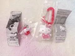カラビナマスコットチャーム　キティ　いちごめじるしアクセサリー　シナモン　ガチャ