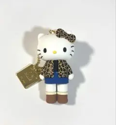 ハローキティ展　シークレットマスコットチャーム　ヒョウ柄