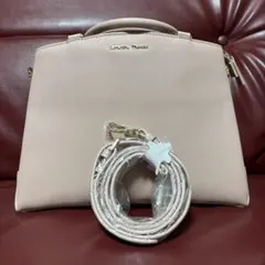 サマンサタバサ　ピンク　ハンドバッグ