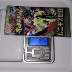 ポケモンカードムニキスゼロ 8.54、8.52g程度 2パック