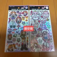 キラキラエンジェル キラキラデビル シール 2点