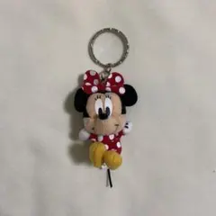ミニー キーホルダー ドット柄