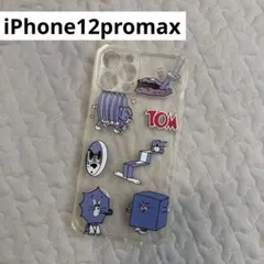 iPhone12promax トムとジェリー クリアケース ソフトカバー