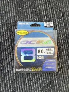 シマノ オシアx8 3.0号400m - メルカリ