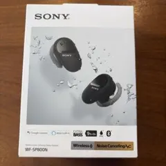 SONY WF-SP800N ワイヤレスイヤホン ブラック