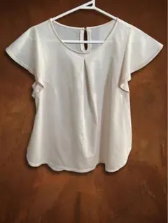 授乳服 半袖 お宮参り 授乳口 チャック ベージュ　ワコール