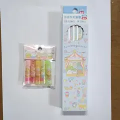 すみっコぐらし　鉛筆＆キャップセット