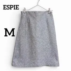 ESPIE エスピエ スカート 総ゴム ストレッチ グレー M きれいめ 上品