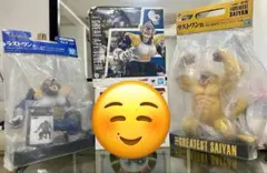 一番くじ ドラゴンボール　ラストワン賞　黄金大猿フィギュア2個+ SHF 大猿