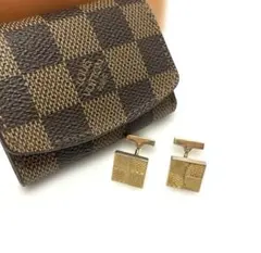 2026年最新】LOUIS VUITTON カラー：ゴールド系 メンズ カフリンクスの