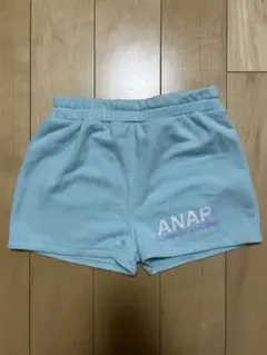 ANAP 水色 短パン　120-135cm