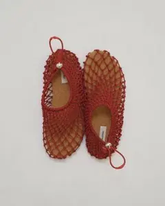 【新品】TODAYFUL Hand Blade Slip-on レッド 36のサムネイル