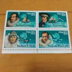 米国ビンテージ使用済切手　4￠リンカーン Yahoo!オークション -「lincoln」(切手、はがき) の落札相場