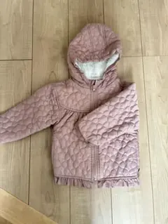 futafuta キルティングコート 90cm ピンク