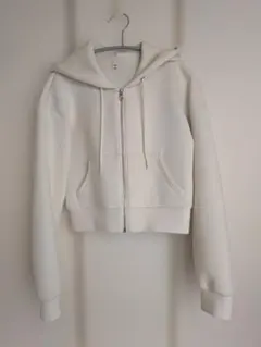 GU パフスウェットフルジップパーカー S