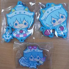 ころん つながるっ！あにまるらばすと ラバーストラップ アクリルクリップ