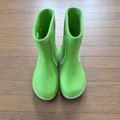 Crocs レインブーツ グリーン J3 21cm