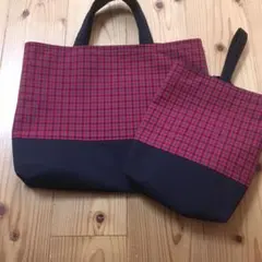 レッスンバッグ•上履き入れセット☆ハンドメイド