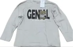 ever closet 長袖Tシャツ 130cm クマ柄　ベージュのサムネイル