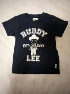 1階着用のみ　BUDDY LEE ネイビー Tシャツ サイズ100のサムネイル