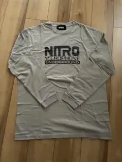 NITRICH NITRO MICROPHONE 長袖Tシャツ　L