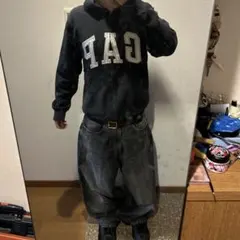 GAP ジップパーカー　短丈　y2k punkandyo fti 00s